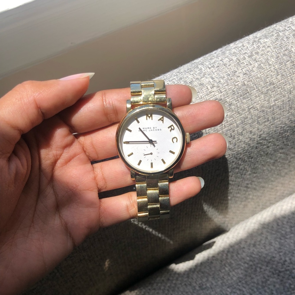 Marc Jacobs gold wrist watch ⌚️